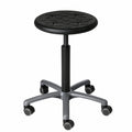 Küpper Höhenverstellbarer Drehhocker 54-79 cm, Modell 70008, Hellgrau