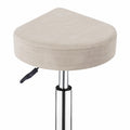 Elastischer Hussenbezug für Barhocker 32-38cm, Waschbar und Staubdicht, Beige
