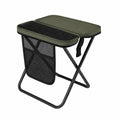 Faltbarer Campinghocker Grün – Leichter Klappstuhl mit Tragetasche für Reisen, Wandern und Garten