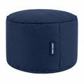 Bequemer dunkelblauer Sitzsack-Hocker 45x25cm mit EPS-Perlen für Kinder & Erwachsene