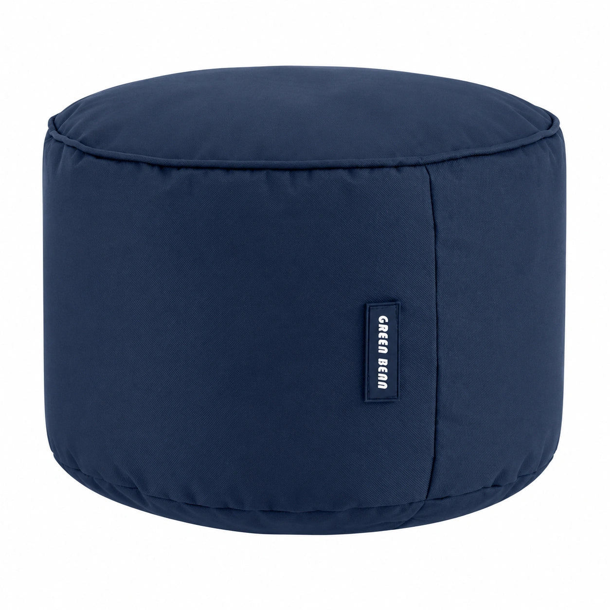 Bequemer dunkelblauer Sitzsack-Hocker 45x25cm mit EPS-Perlen für Kinder & Erwachsene
