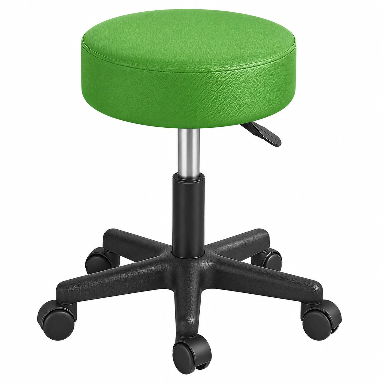 TRESKO Ergonomischer Drehhocker Grün, bis 150 kg Belastung, Verstellbare Sitzhöhe 47-60 cm
