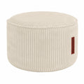 Bequemer Beige Sitzpouf mit Waschbarer EPS-Füllung, für Kinder und Erwachsene